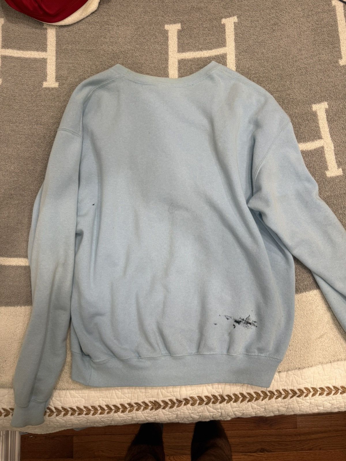 Nike Nike Light Blue Sweatshirt Size US M / EU 48-50 / 2 - 2 Thumbnail