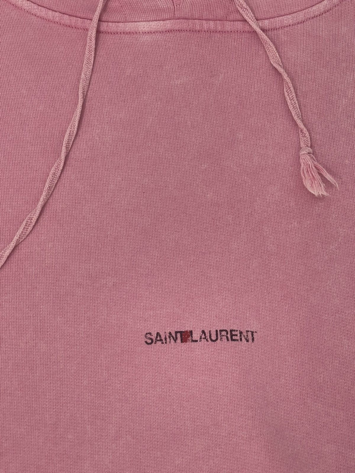 Saint Laurent Paris Hoodie Saint Laurent Paris Distress 6🟩7 j Size US M / EU 48-50 / 2 - 18 Thumbnail