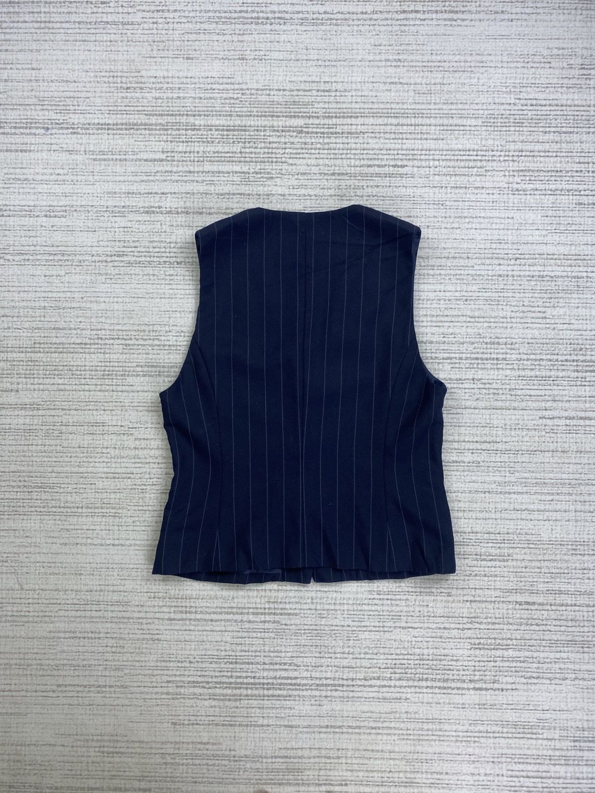 Issey Miyake × Tsumori Chisato × Vintage Vintage Tsumori Chisato Issey Miyake 3 Button Striped Vest Size US S / EU 44-46 / 1 - 2 Thumbnail
