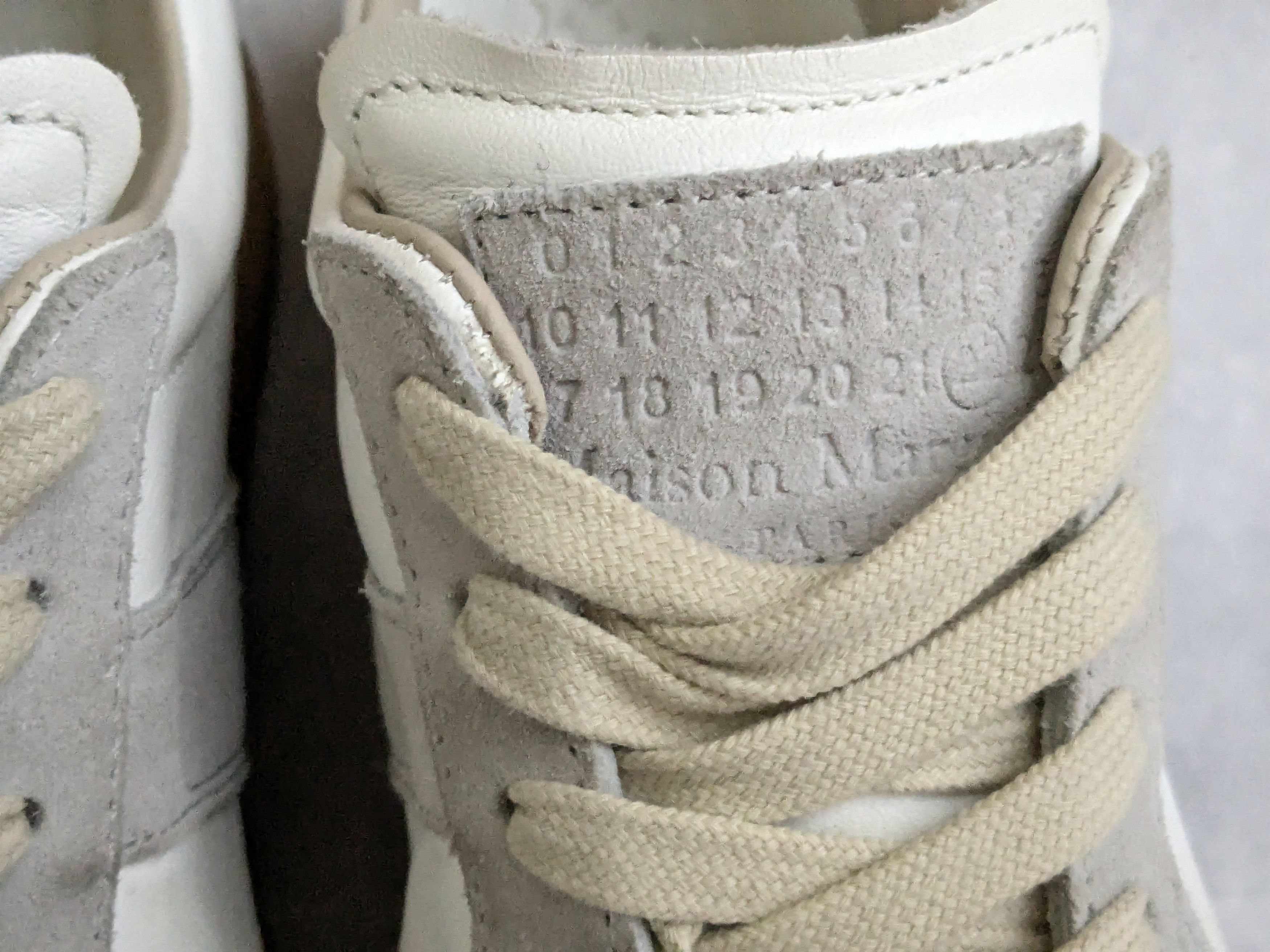 Maison Margiela Maison Margiela Replica GAT White Gray 37 7 Womens Size US 7 / IT 37 - 6 Thumbnail