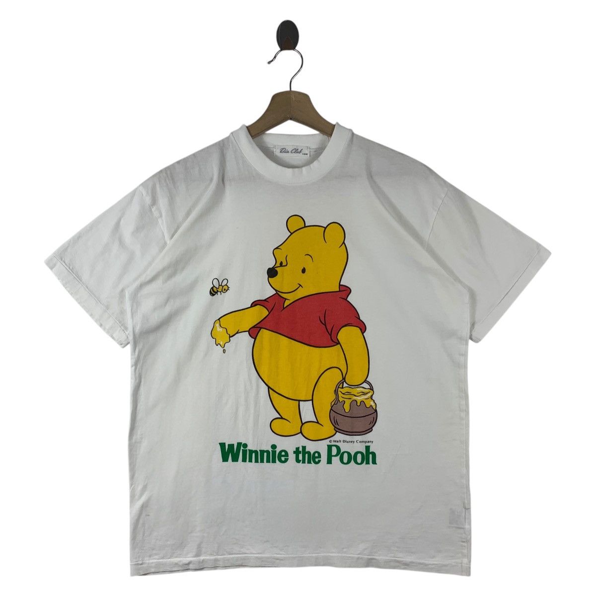 Cartoon Network × Vintage Vintage 90s WINNE THE POOH Cartoon Dia club tag tee Size US M / EU 48-50 / 2 - 1 Thumbnail