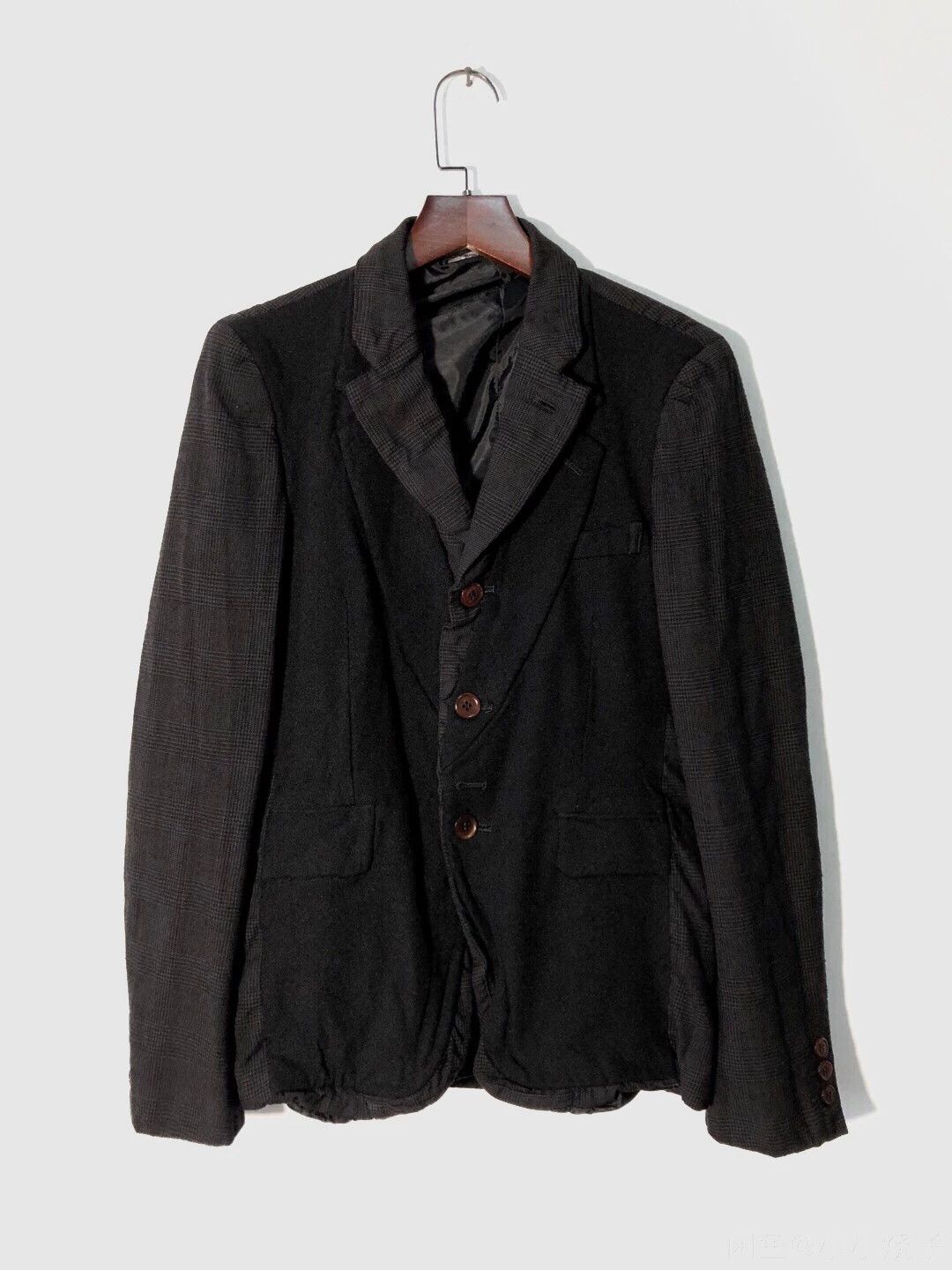 Comme des Garcons CDG 09AW Deformed Poly-Wool Houndstooth XS Size US XS / EU 42 / 0 - 2 Thumbnail