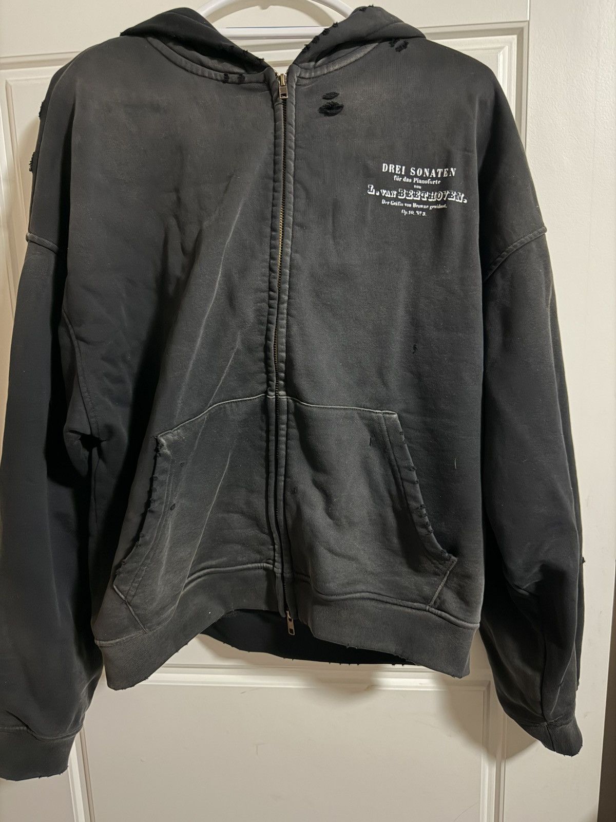 Beethoven Drei Sonate Hoodie