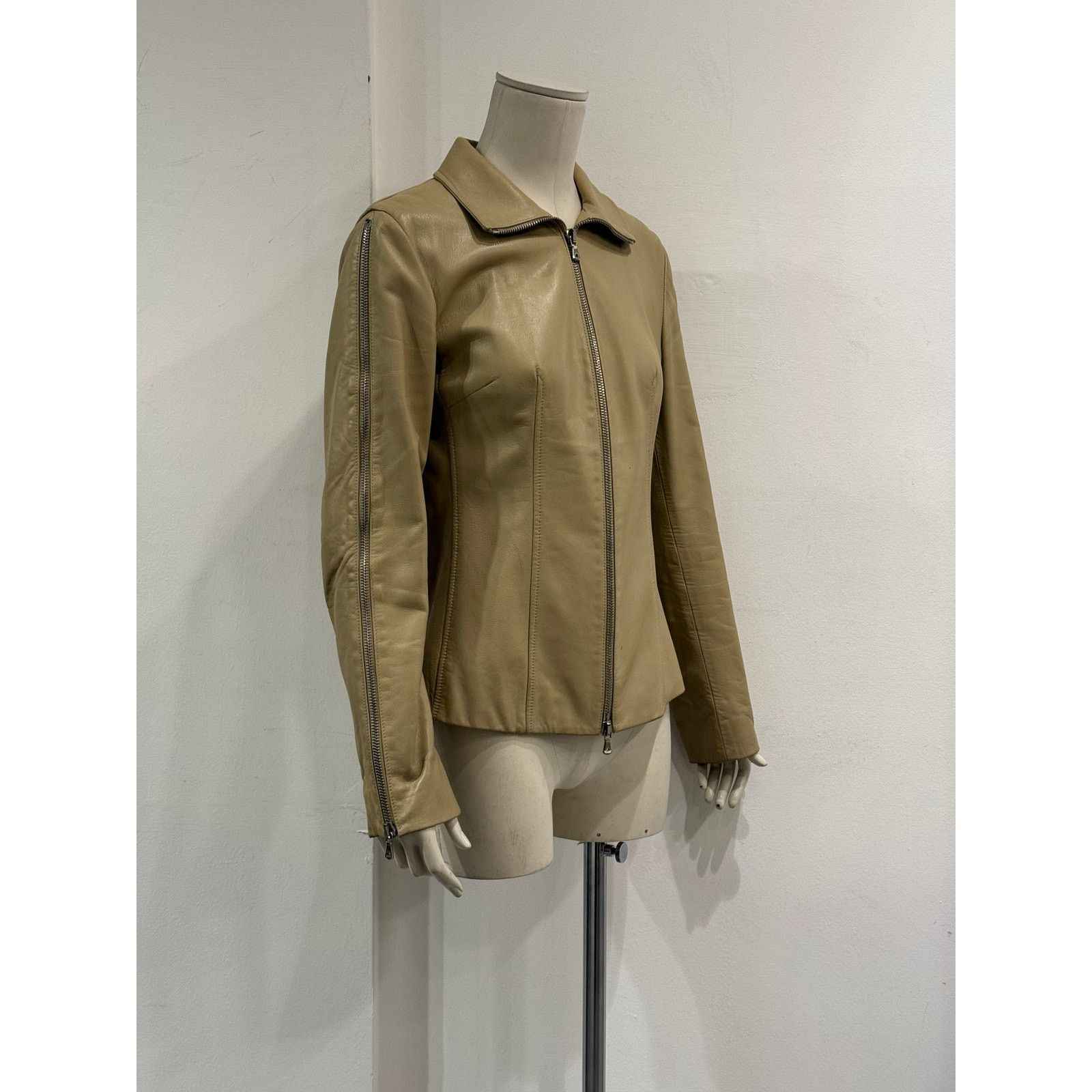 Dolce & Gabbana A/W2003 Dolce & Gabbana multi zipper leather jacket Size M / US 6-8 / IT 42-44 - 4 Thumbnail