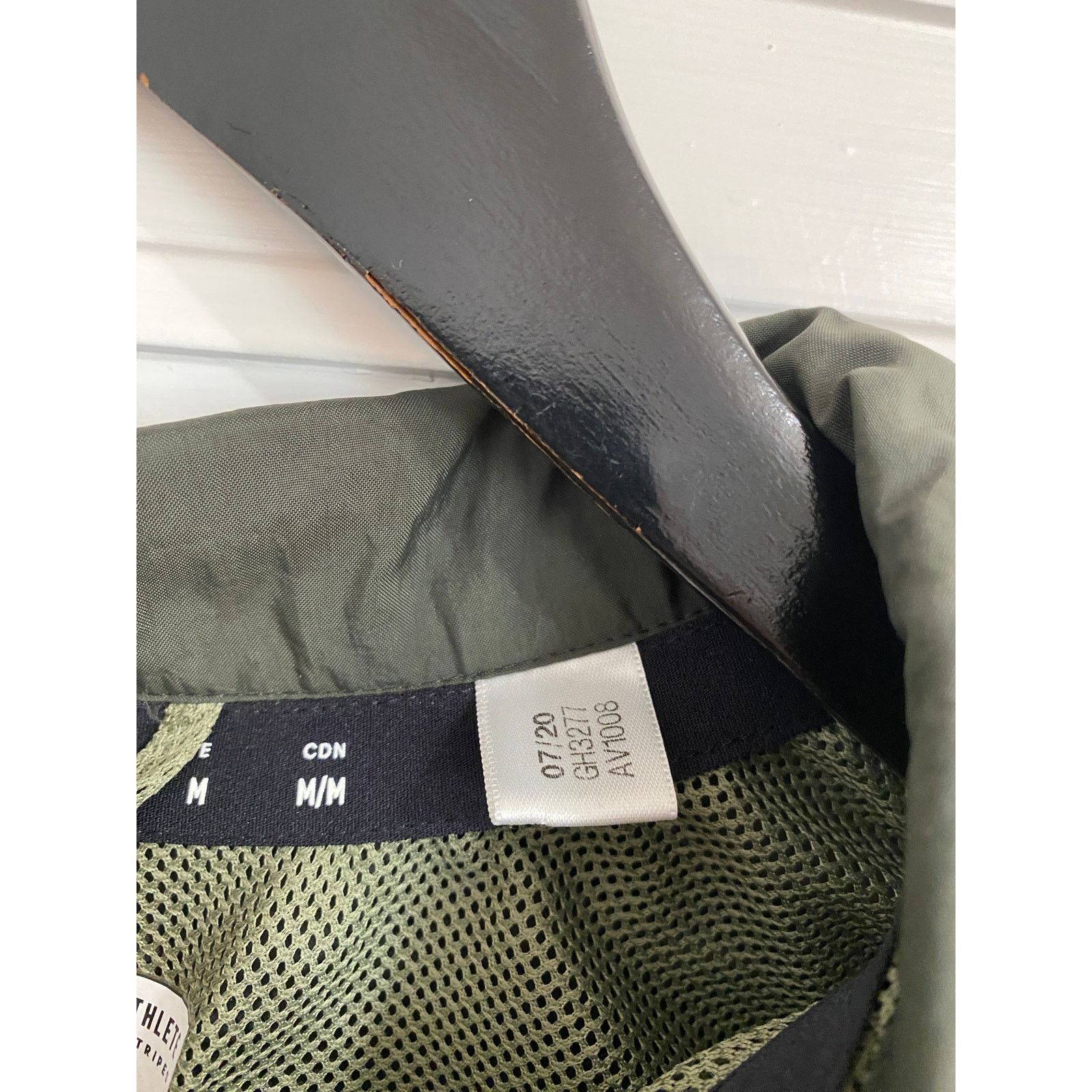 Adidas Minnesota Wild Adidas Army Green Snap-Button Windbreaker - M Size US M / EU 48-50 / 2 - 4 Thumbnail