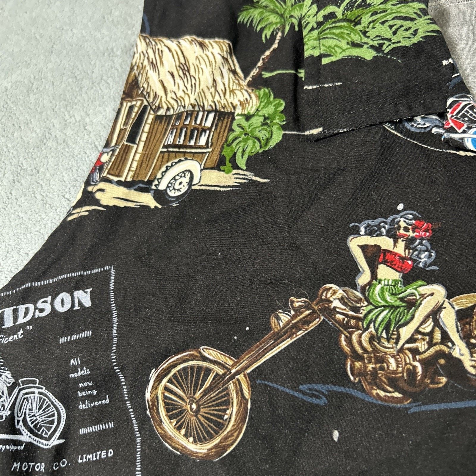 Harley Davidson Harley Davidson Vest Button Up Shirt Ws XL Hawaiian Babe Size XL / US 12-14 / IT 48-50 - 12 Thumbnail