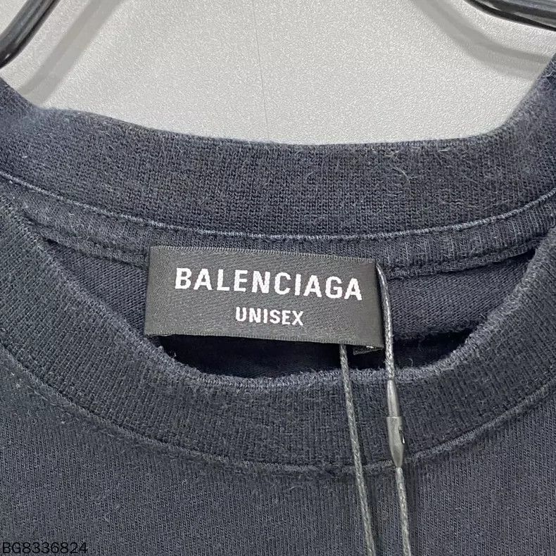 Balenciaga Balenciaga Cursive letter logo short sleeve Size US M / EU 48-50 / 2 - 4 Thumbnail