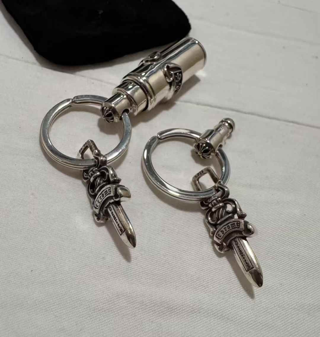 Chrome Hearts Chrome Hearts Dagger Key Chain Size ONE SIZE - 3 Thumbnail
