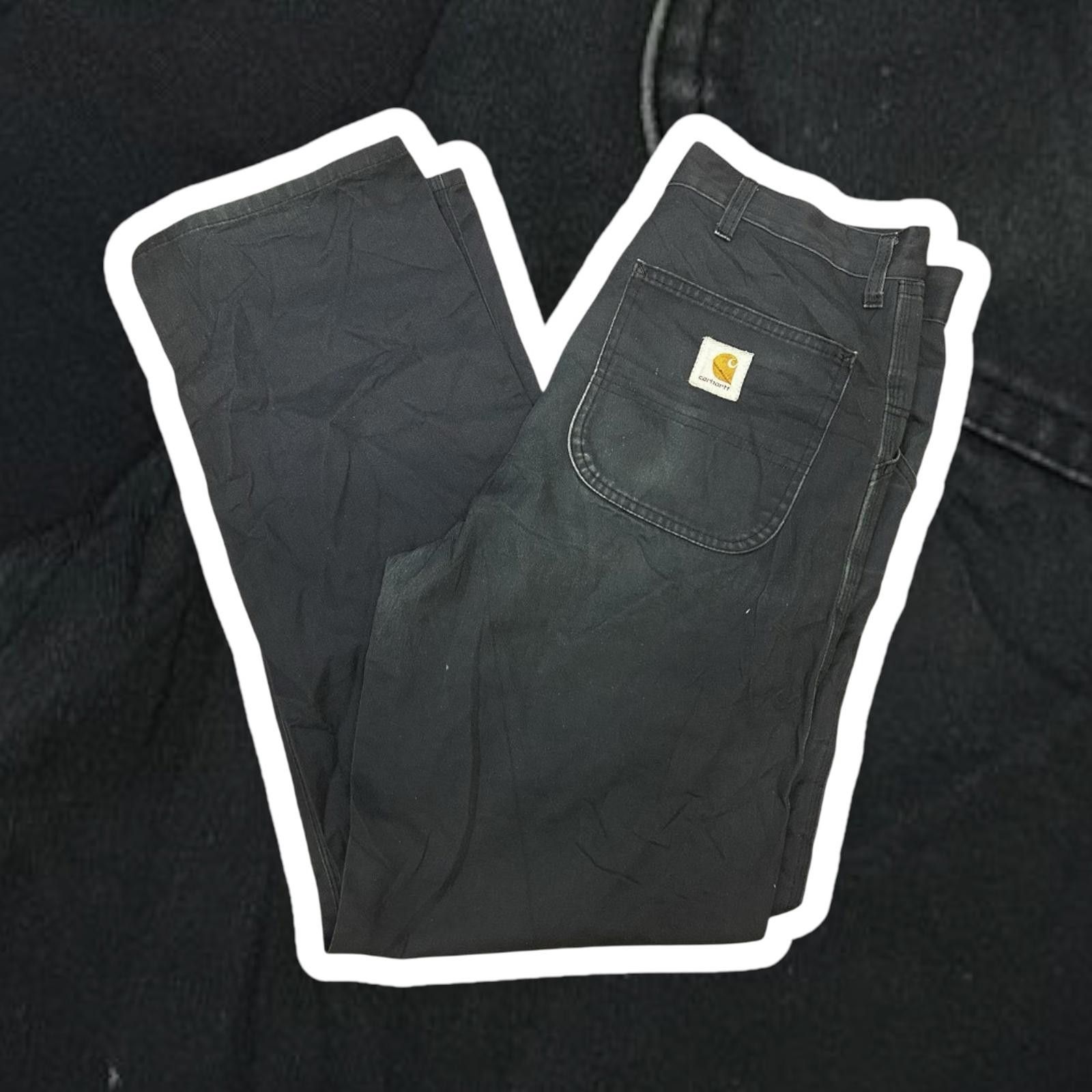 Carhartt Carhartt Navy Work Pants 36X34 Size US 36 / EU 52 - 1 Thumbnail
