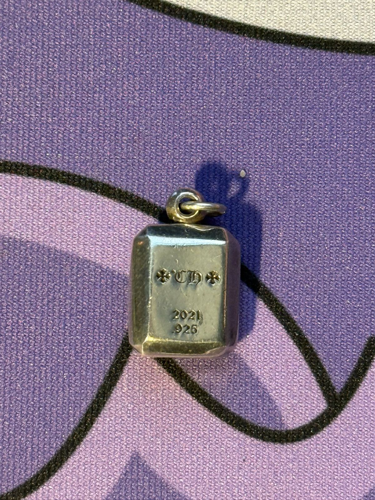 Chrome Hearts Chrome Hearts Emerald Cut Triple Cross Pendant Size ONE SIZE - 4 Thumbnail
