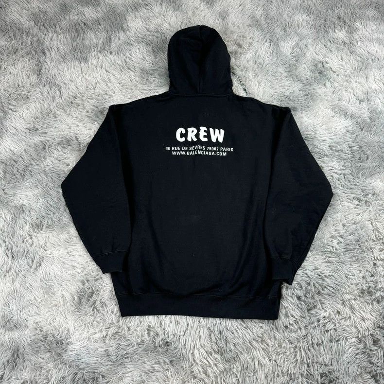 Balenciaga Balenciaga crew Hoodie 2502-Nextarrow Size US XS / EU 42 / 0 - 5 Thumbnail