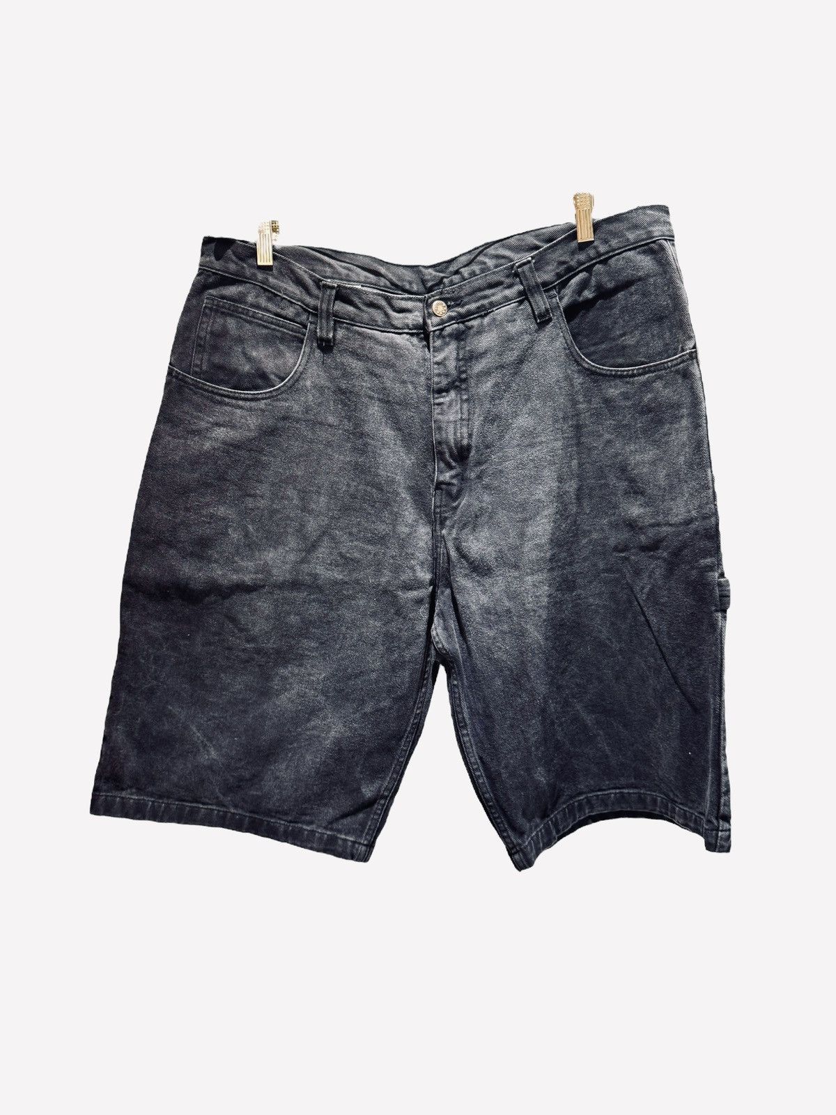 Fubu Kristian Stark Vintage Fubu Long Denim Shorts Jorts Size US 40 / EU 56 - 2 Thumbnail