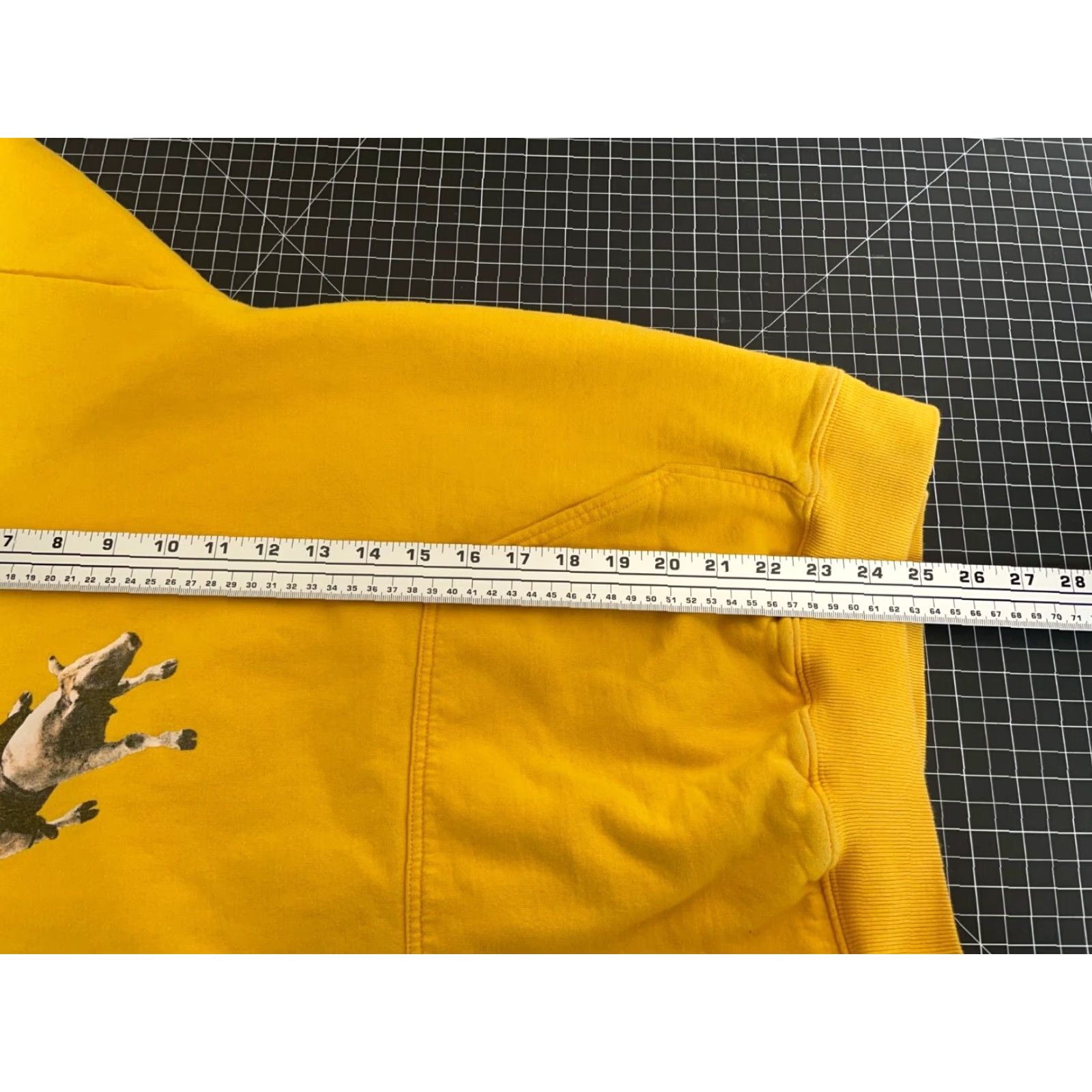 Golf Wang VINTAGE Golf Wang Hoodie Adult Medium Pullover Sweatshirt Yellow Graphic Print Hip Hop Western Men Size US M / EU 48-50 / 2 - 6 Thumbnail