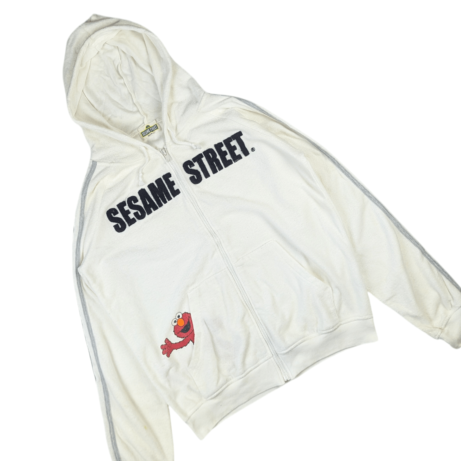 Cartoon Network Vintage 90's SESAME STREET Fleece Hoodie Sweatshirt For Kid Size US S / EU 44-46 / 1 - 4 Thumbnail