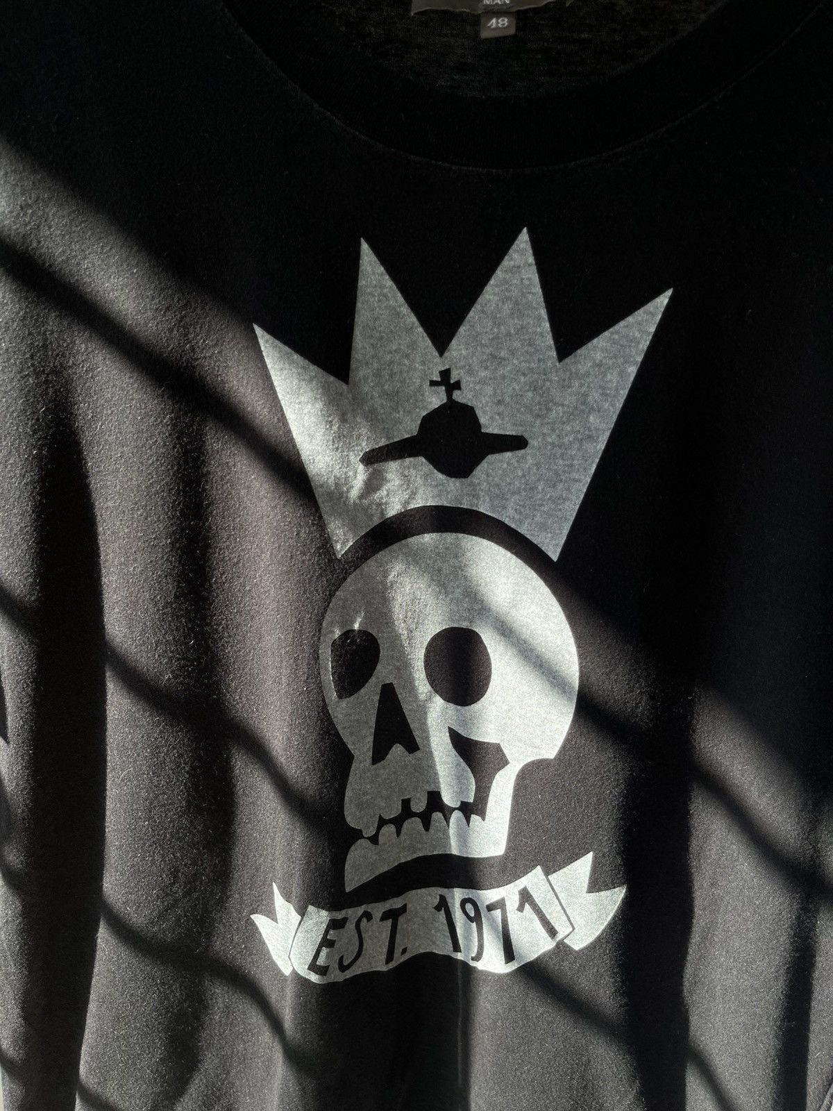 Vivienne Westwood Vivienne Westwood Skull Crown Tee Size US L / EU 52-54 / 3 - 4 Thumbnail