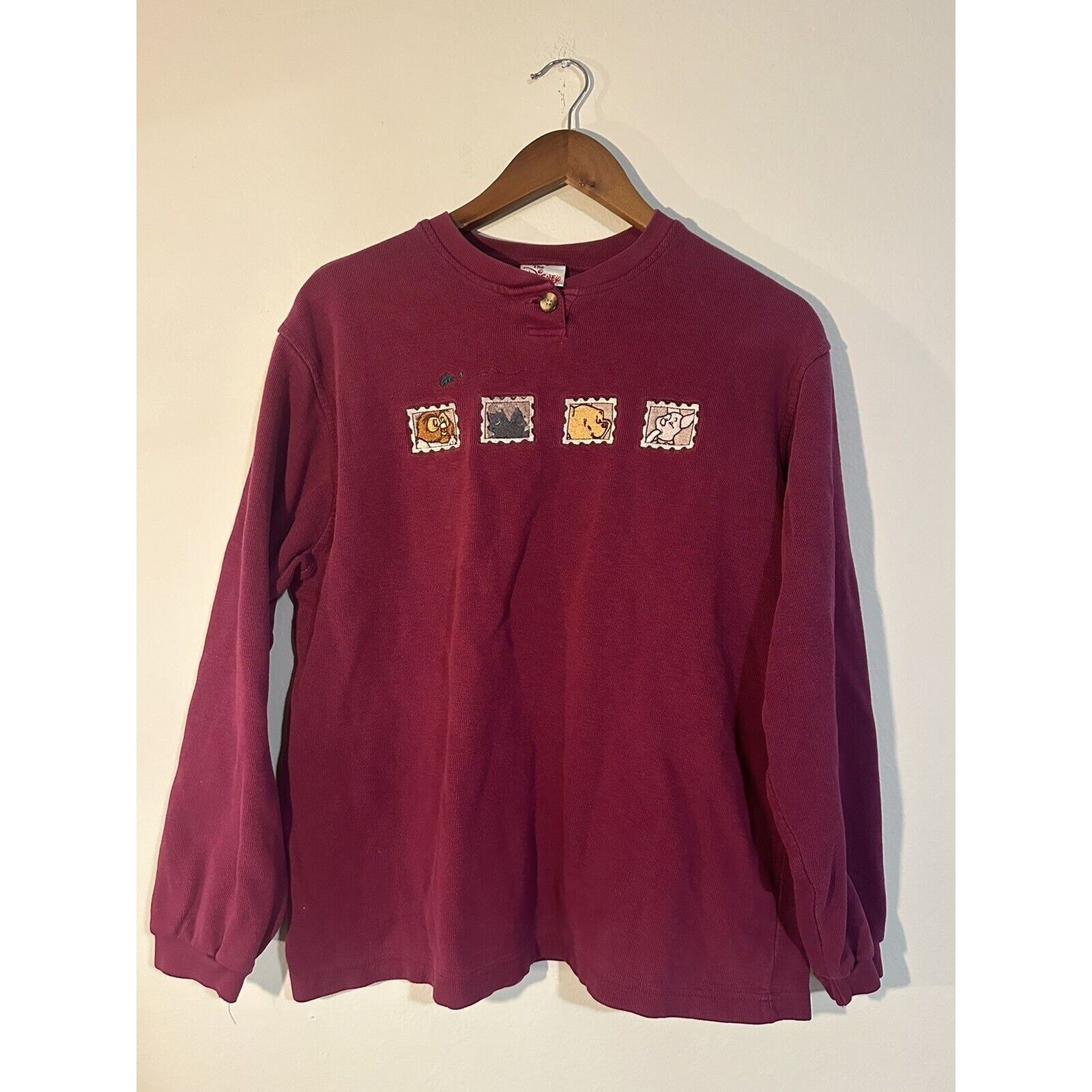 Disney Disney Store Mickey Winnie The Pooh Long Sleeve Pullover M Size US M / EU 48-50 / 2 - 1 Thumbnail