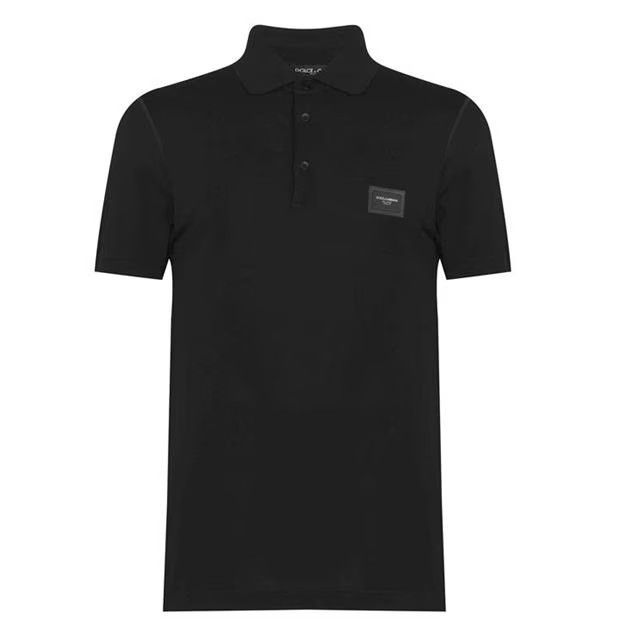 image of Dolce Gabbana O1G2R1Mq0324 Polo Shirts In Nero, Men's (Size Small)