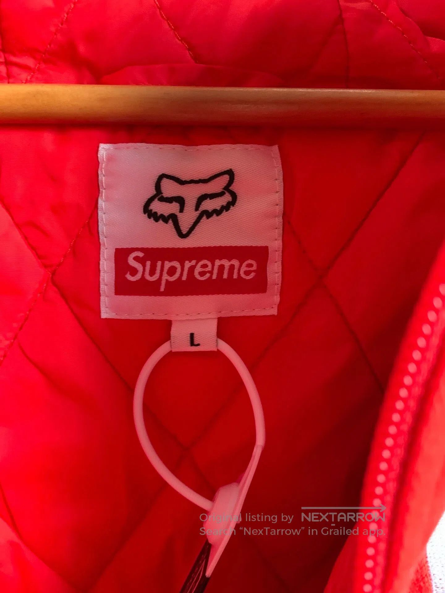 Supreme Supreme 19FW Honda Fox Racing Crewneck Jacket. Size US L / EU 52-54 / 3 - 3 Thumbnail