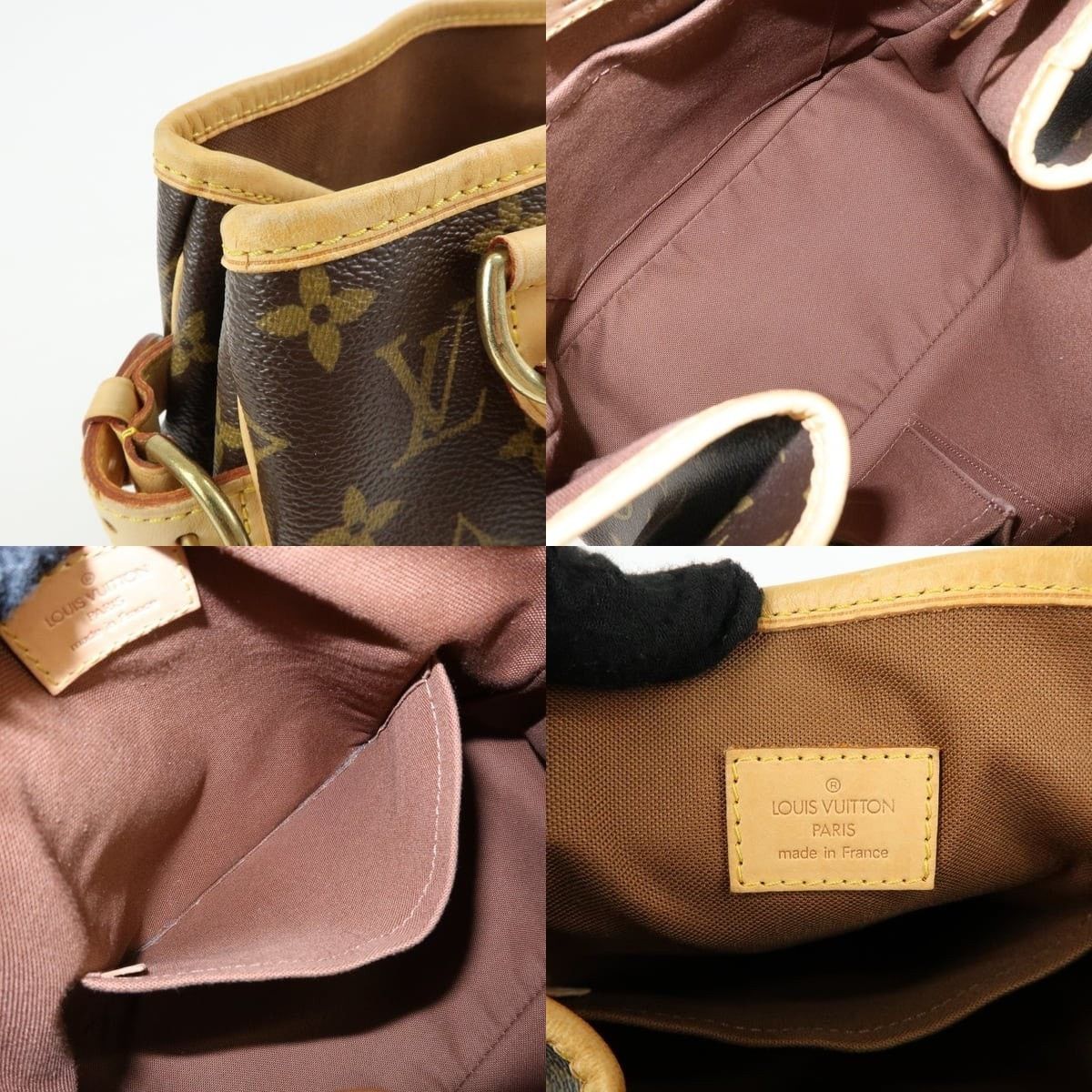 Louis Vuitton Louis Vuitton Monogram Batignolles Tote Brown Size ONE SIZE - 7 Thumbnail