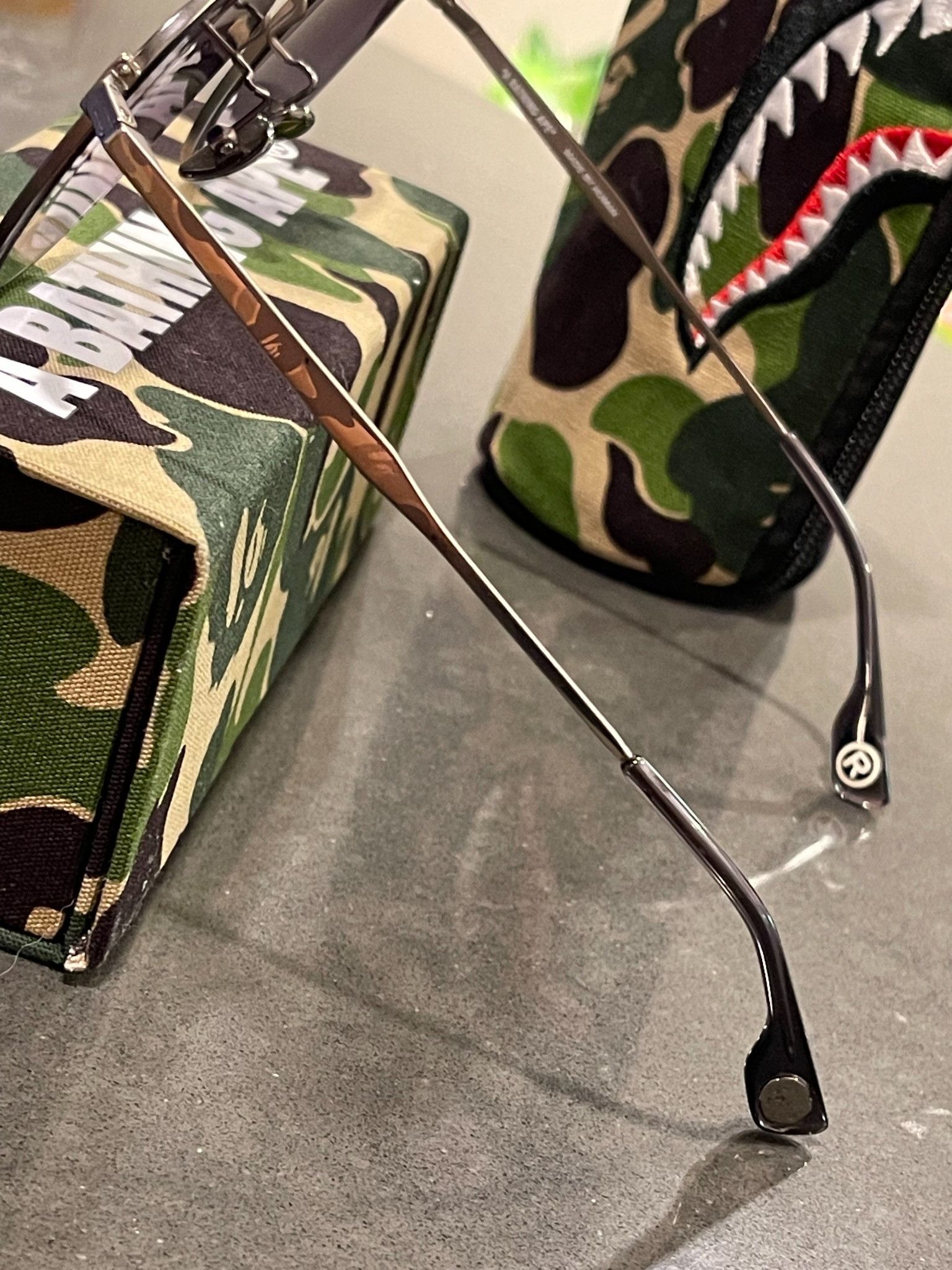 Bape A Bathing Ape (BAPE) BS13041 Sunglasses with Camo Case - New Size ONE SIZE - 3 Thumbnail