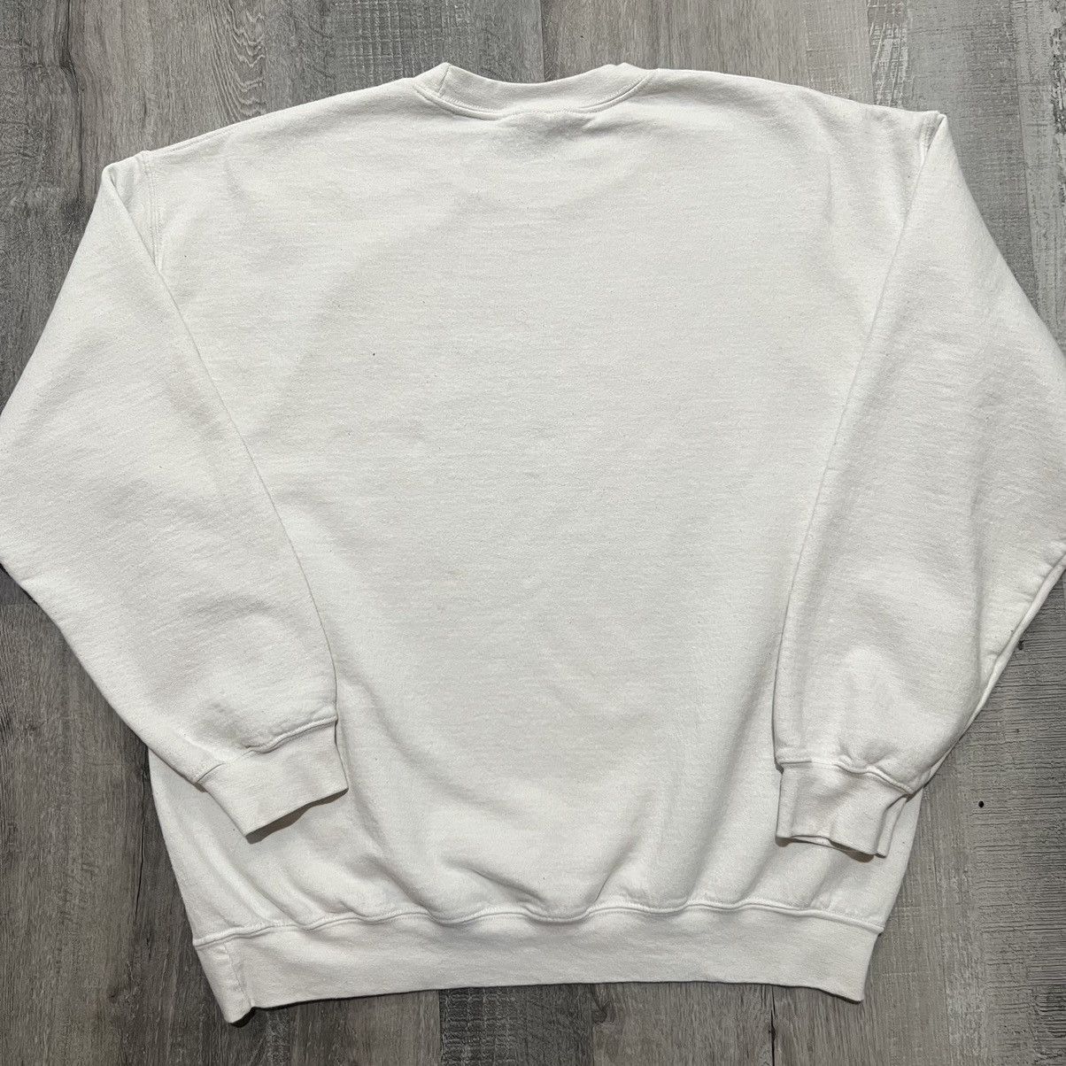 Vintage VTG Altar'd State White Cherry Graphic 90s Sweatshirt Large Size L / US 10 / IT 46 - 2 Thumbnail