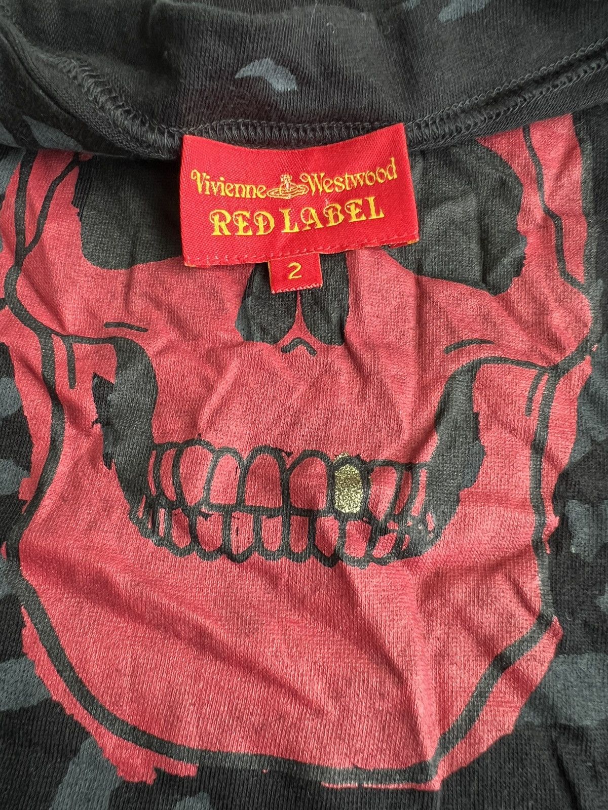 Vivienne Westwood OG Vivienne Westwood 💀 Logo Overprinted Muslin Shirt Size US M / EU 48-50 / 2 - 8 Thumbnail