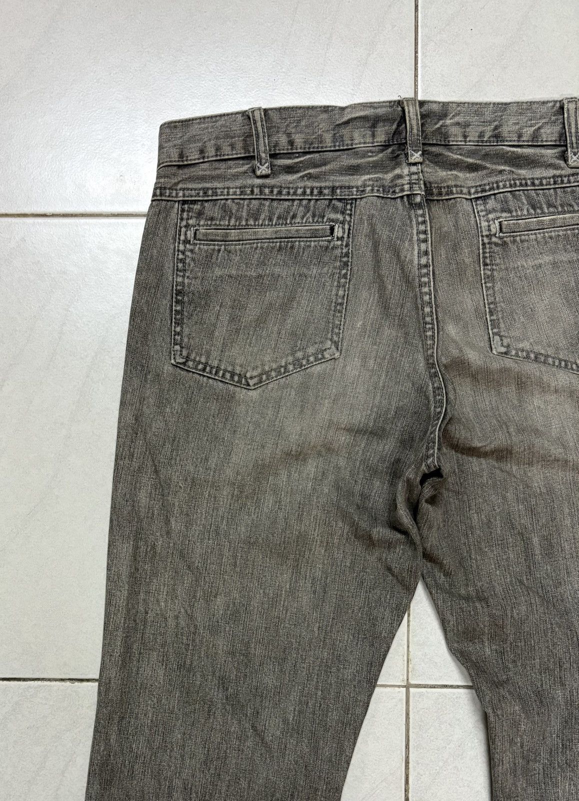 Japanese Brand Japanese London Denim Streetwear Straight Cut Jeans Size US 33 - 11 Thumbnail