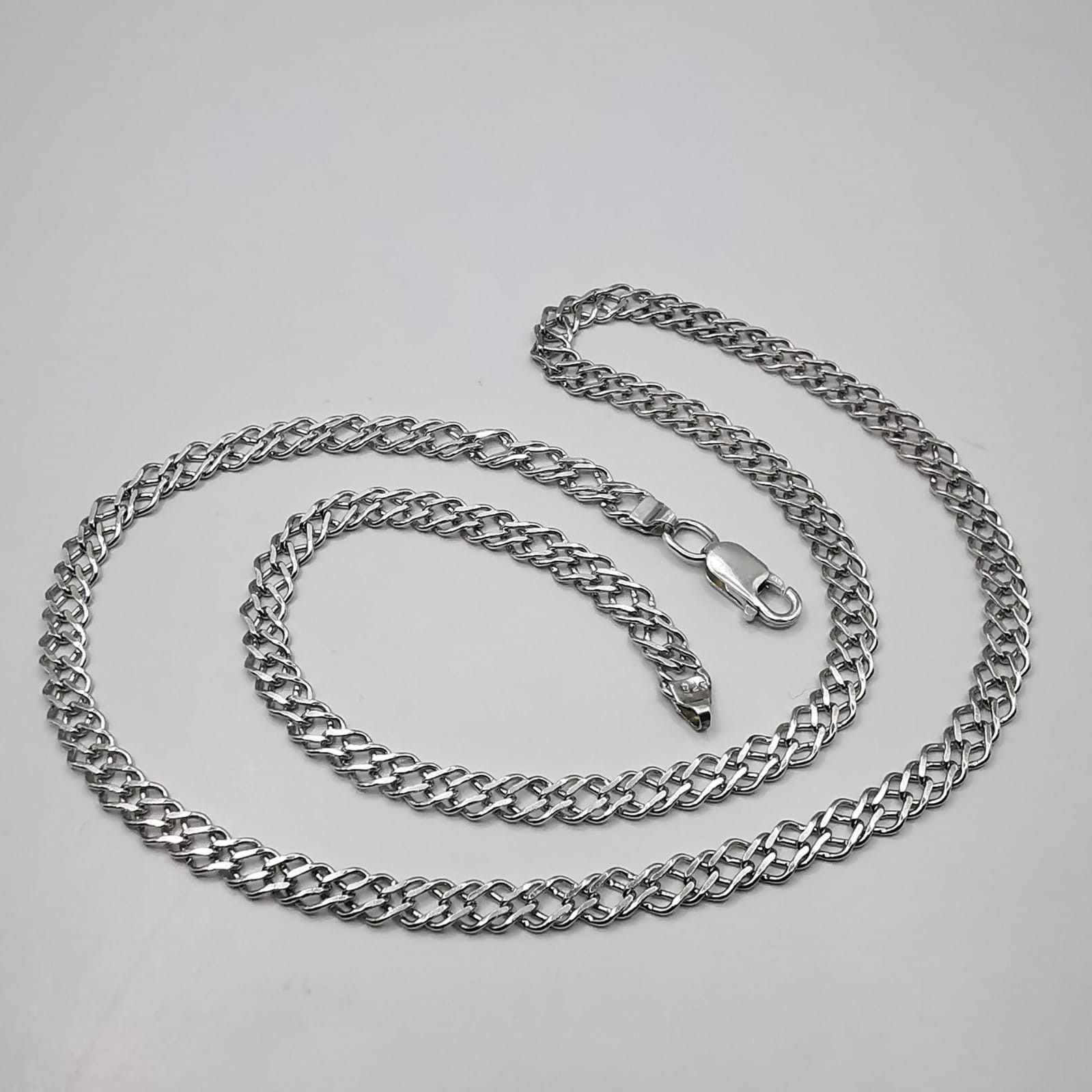 Sterling Silver Vintage Chain, 925 Sterling Silver, Signed , 16,07g Size ONE SIZE - 1 Thumbnail