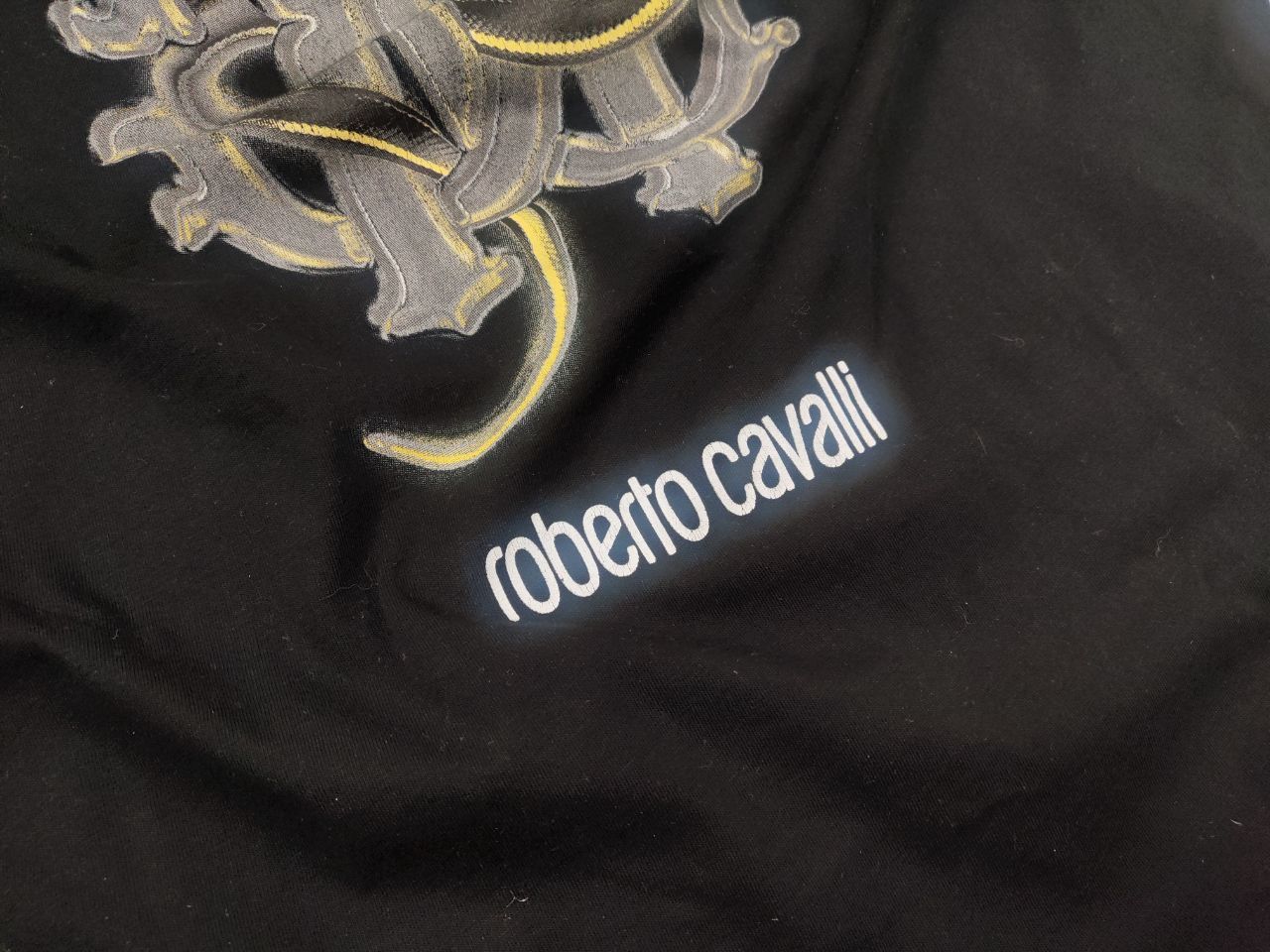 Roberto Cavalli Roberto Cavalli design Cotton Classic Logo snake T Shirt Tee Size US L / EU 52-54 / 3 - 7 Thumbnail