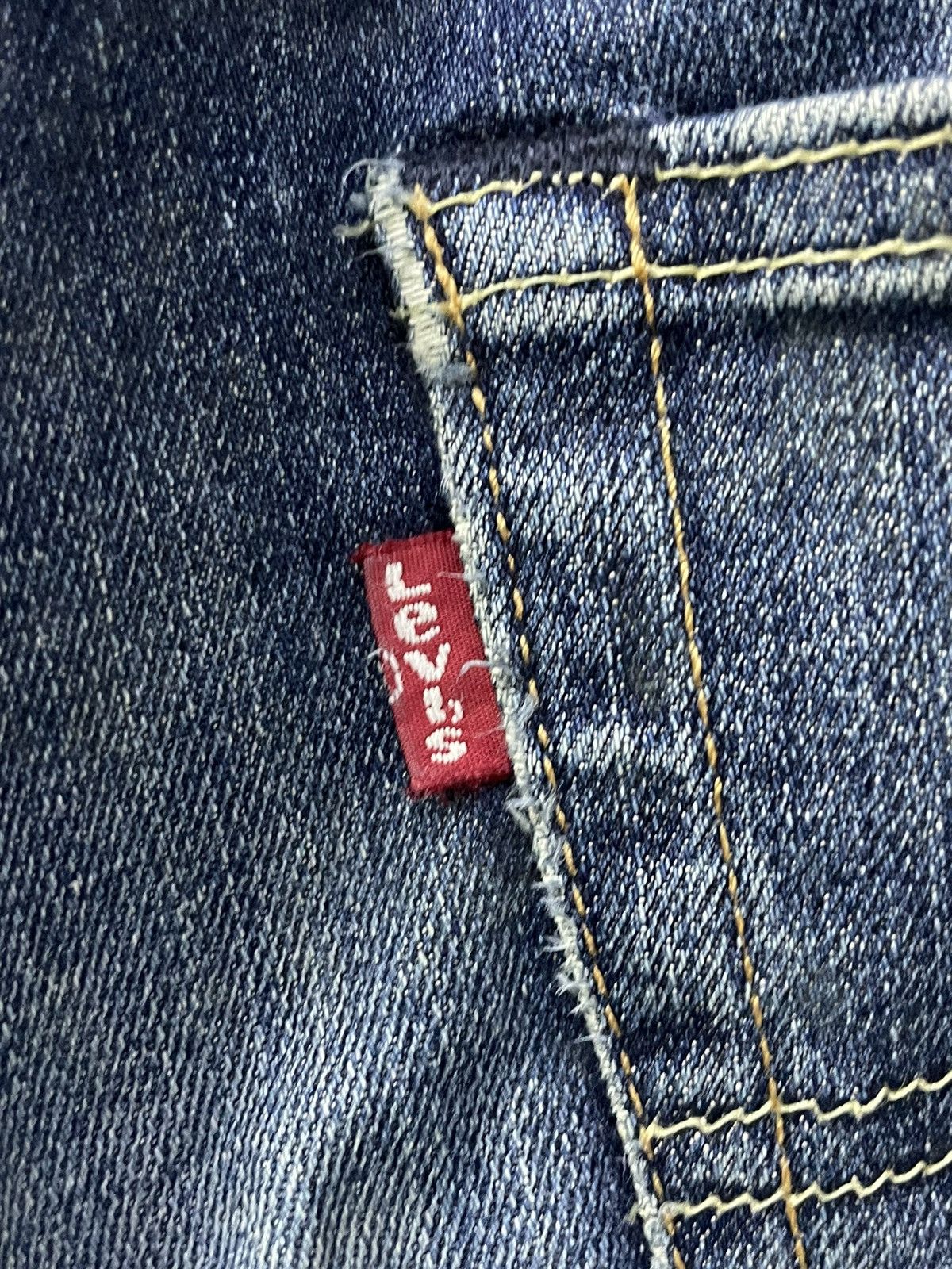 Levi's × Levi's Vintage Clothing × Vintage Vintage Levis 541 Distressed Crashed Tapered Leg Jeans Size US 34 / EU 50 - 15 Thumbnail