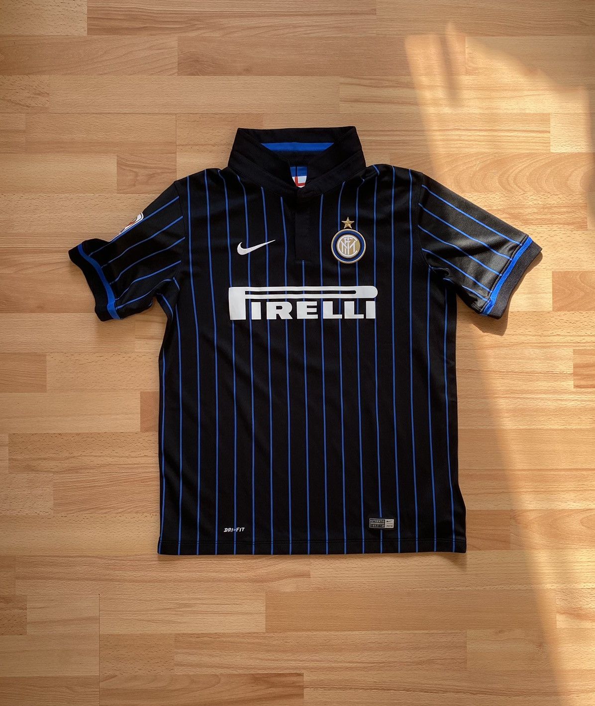 Nike Mattia Nike Inter Milan Home Jersey Youth 2014/15 - Black Size US S / EU 44-46 / 1 - 1 Thumbnail