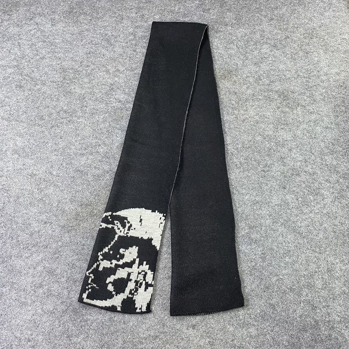 Diesel Diesel Big Logo Black Scarf / Muffler / Neckwear - T1278 Size ONE SIZE - 2 Thumbnail