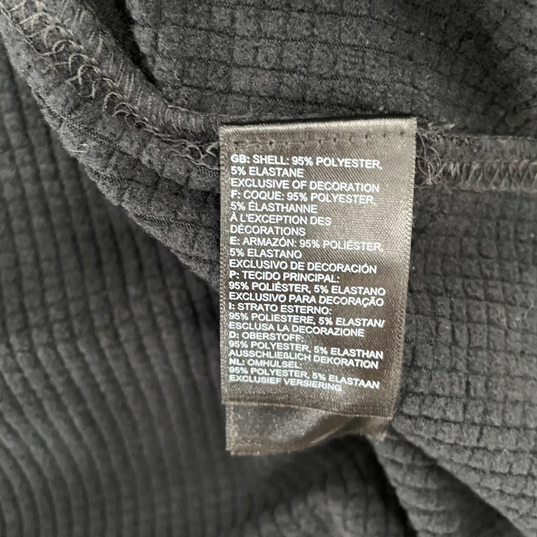 The North Face The North Face Sweater Adult XL Black Mountain Peaked 1/4 Zip Fleece Texas Mens Size US XL / EU 56 / 4 - 7 Thumbnail