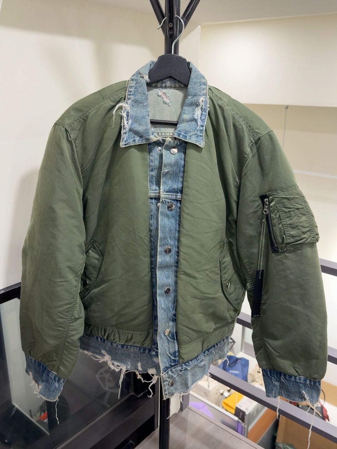 Amiri AMIRI Reversible Bomber Jacket Size L Size US L / EU 52-54 / 3 - 1 Thumbnail