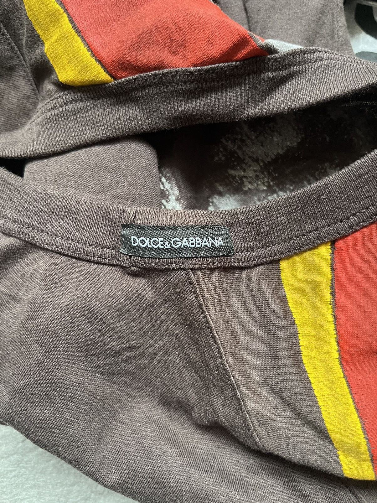 Dolce & Gabbana RARE!! DOLCE & GABBANA HANDPAINTED TEE Size US M / EU 48-50 / 2 - 4 Thumbnail