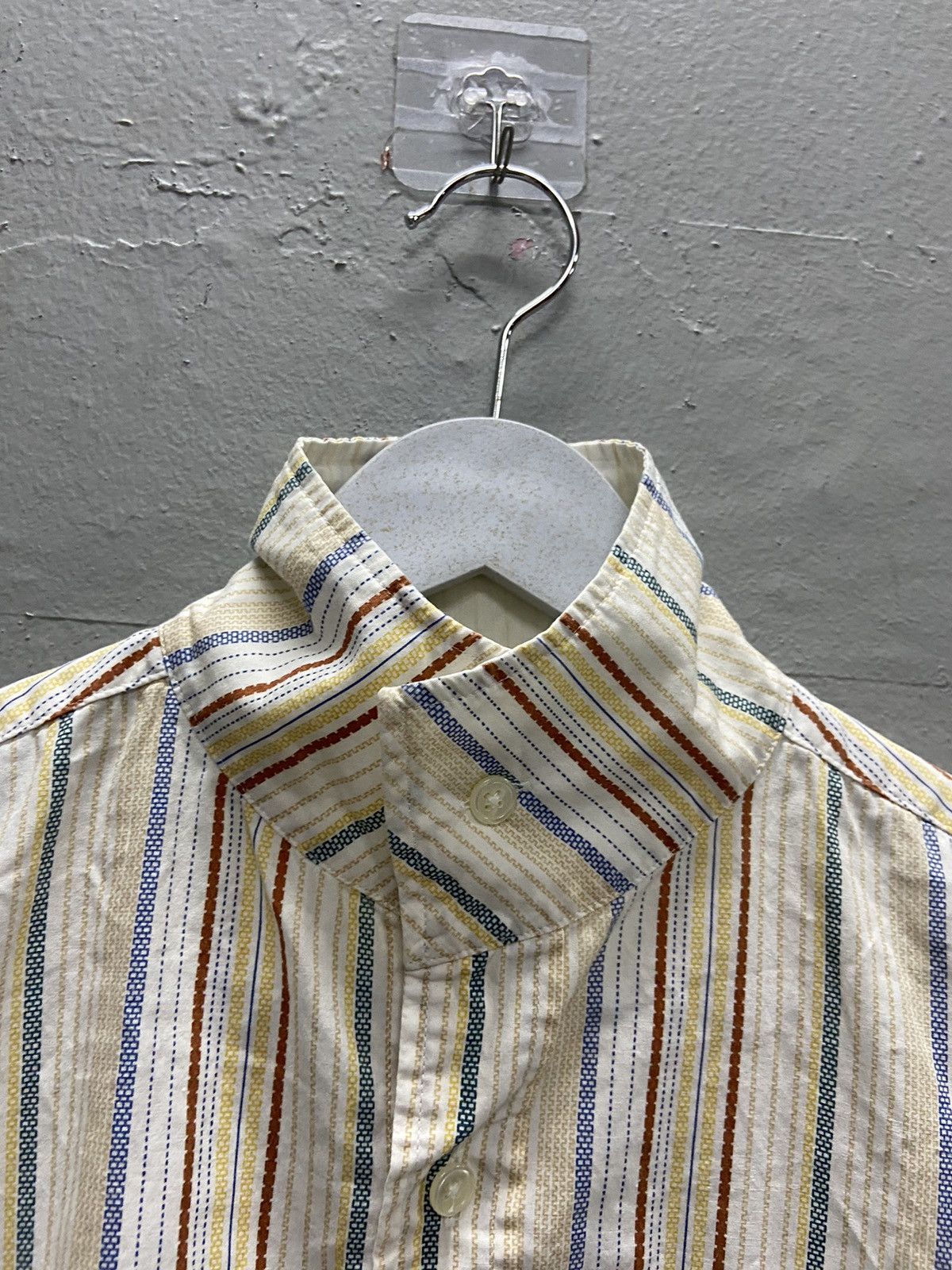PPFM PPFM STRIPED BUTTON UP SHIRT Size US M / EU 48-50 / 2 - 6 Thumbnail