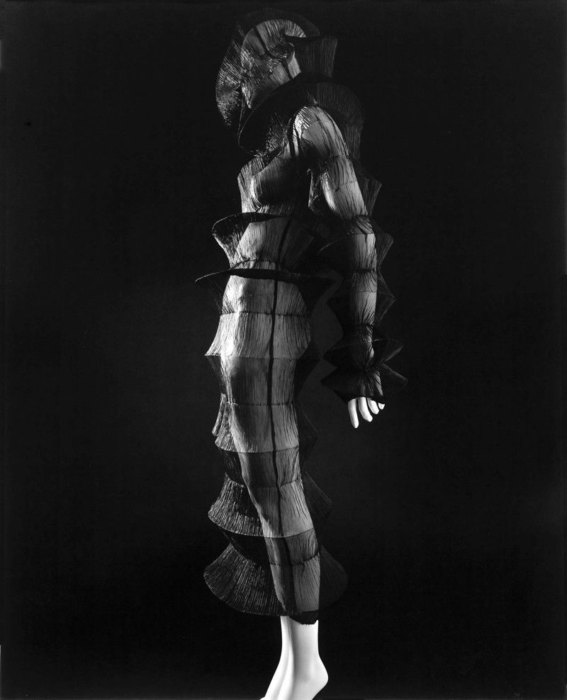 Issey Miyake Issey Miyake 1994 S/S Flying Saucer Pleated Gown Dress Size M / US 6-8 / IT 42-44 - 13 Thumbnail