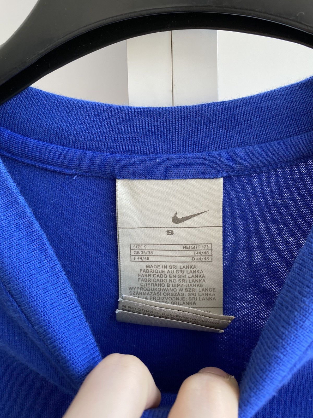 Nike × Vintage Nike Italia Totti Vintage tee Size US S / EU 44-46 / 1 - 4 Thumbnail
