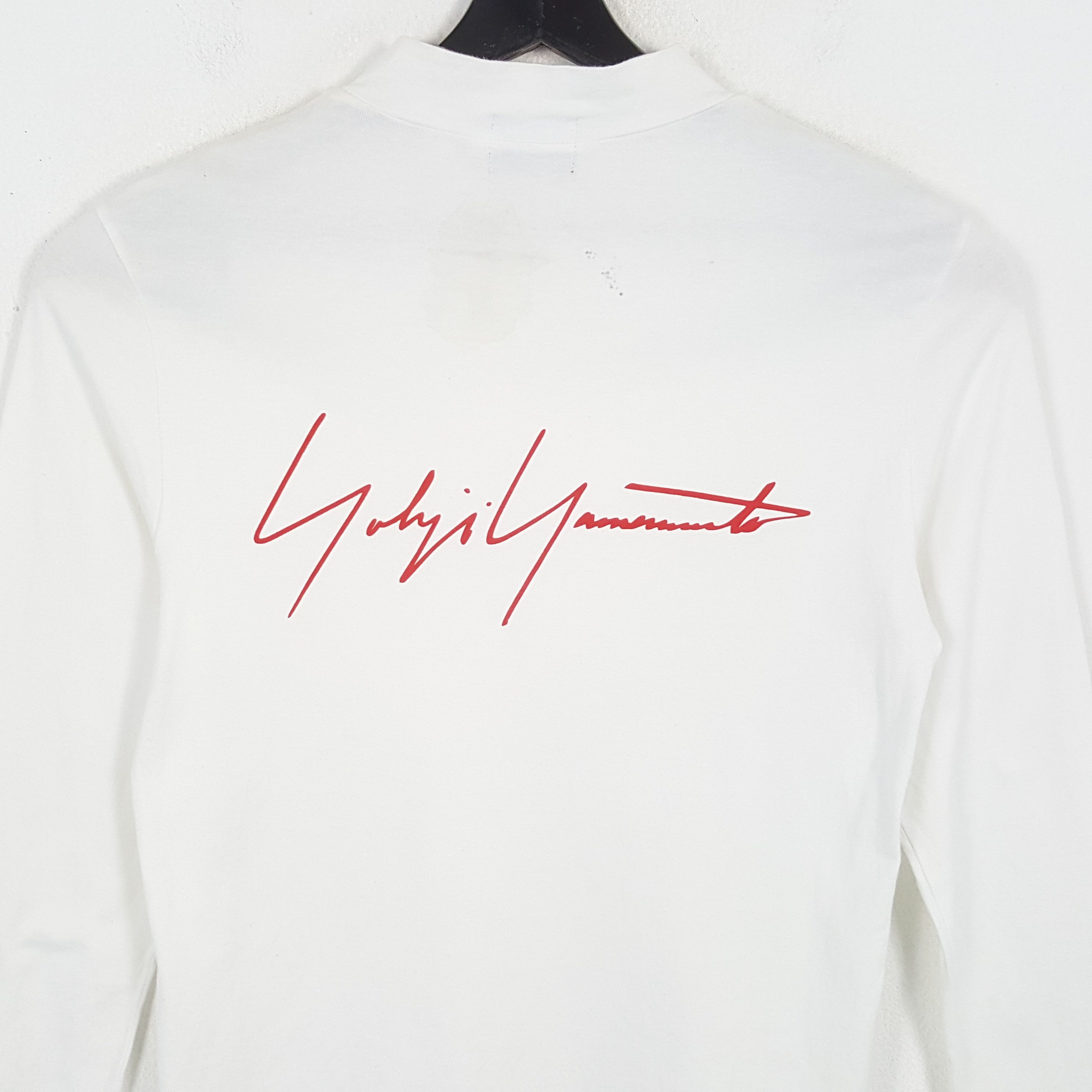 Japanese Brand × Vintage × Yohji Yamamoto YOHJI YAMAMOTO Japanese Designer Custom Tshirt Size US M / EU 48-50 / 2 - 2 Thumbnail