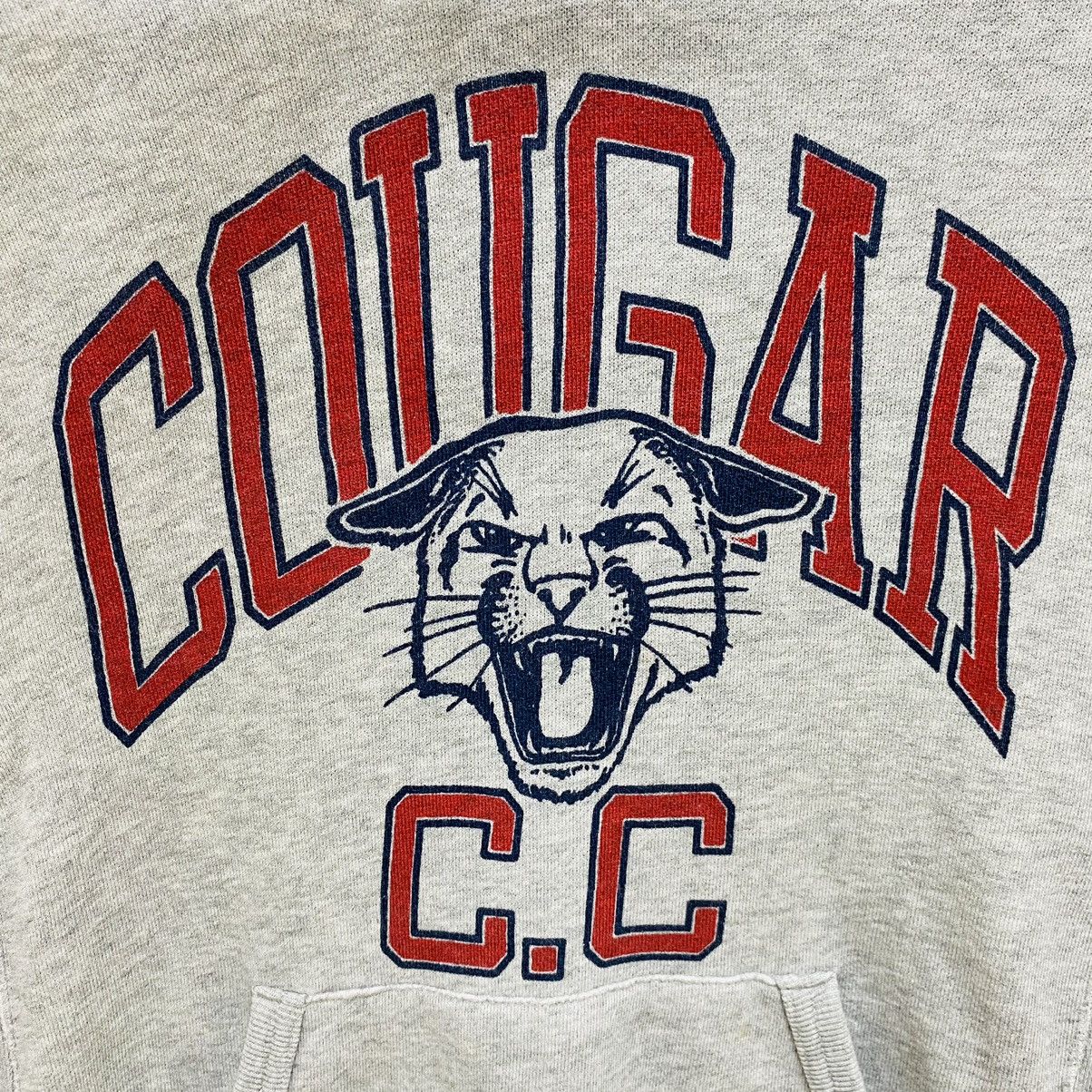 Russell Athletic Vintage Russell Athletic Hoodie Cougar CC Collegiate Grey Size US M / EU 48-50 / 2 - 7 Thumbnail