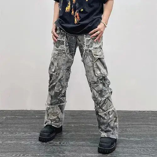 Report Collection Camouflage Baggy Jeans Cargo Size US 32 / EU 48 - 1 Thumbnail