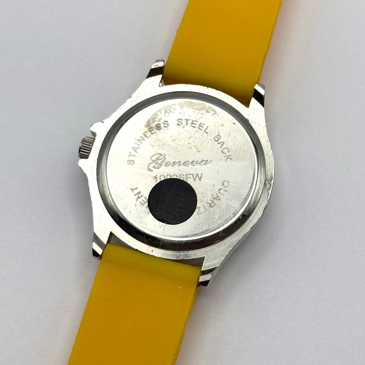 Geneva Silver & Yellow Floral Geneva Watch Size ONE SIZE - 5 Thumbnail