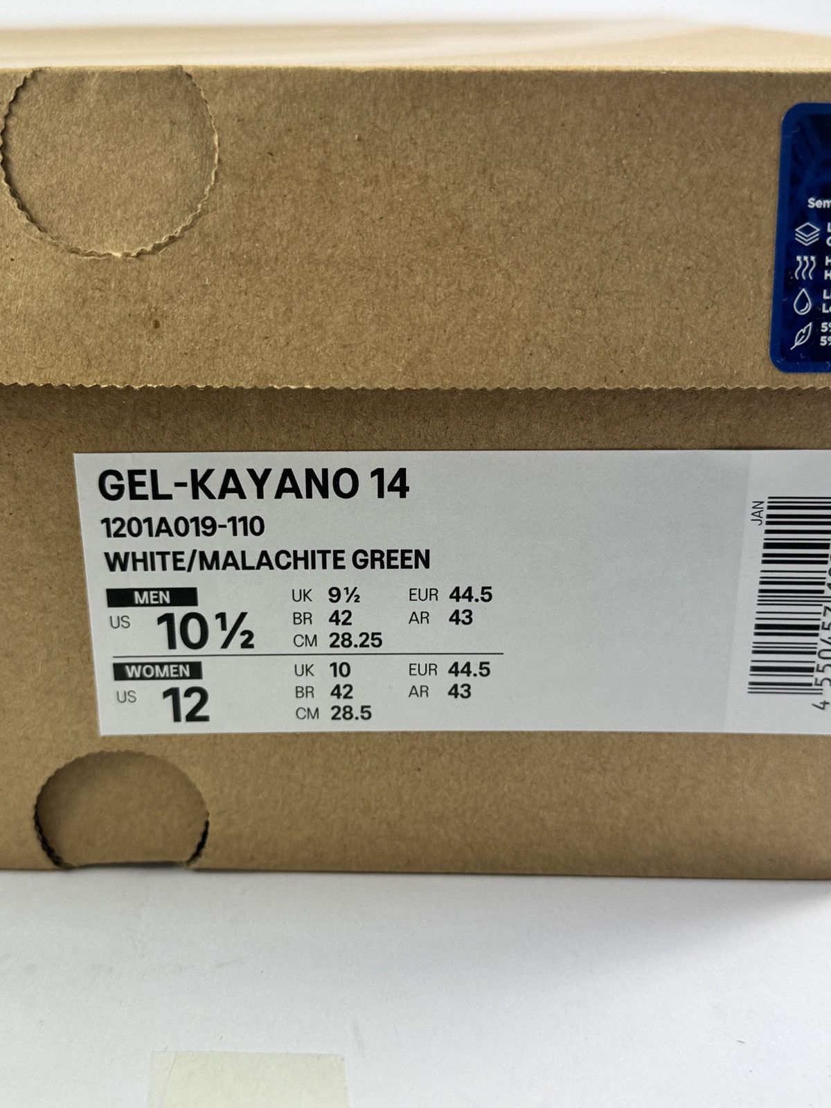 Asics GEL KAYANO 14 SNEAKERS Size US 10.5 / EU 43-44 - 12 Thumbnail