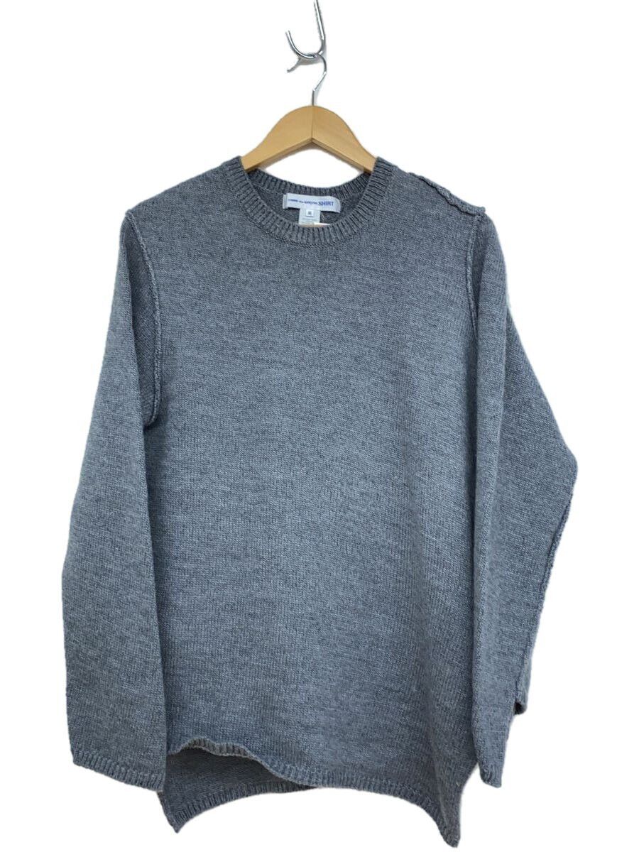 Sweater Thick Wool Long Sleeve Gray