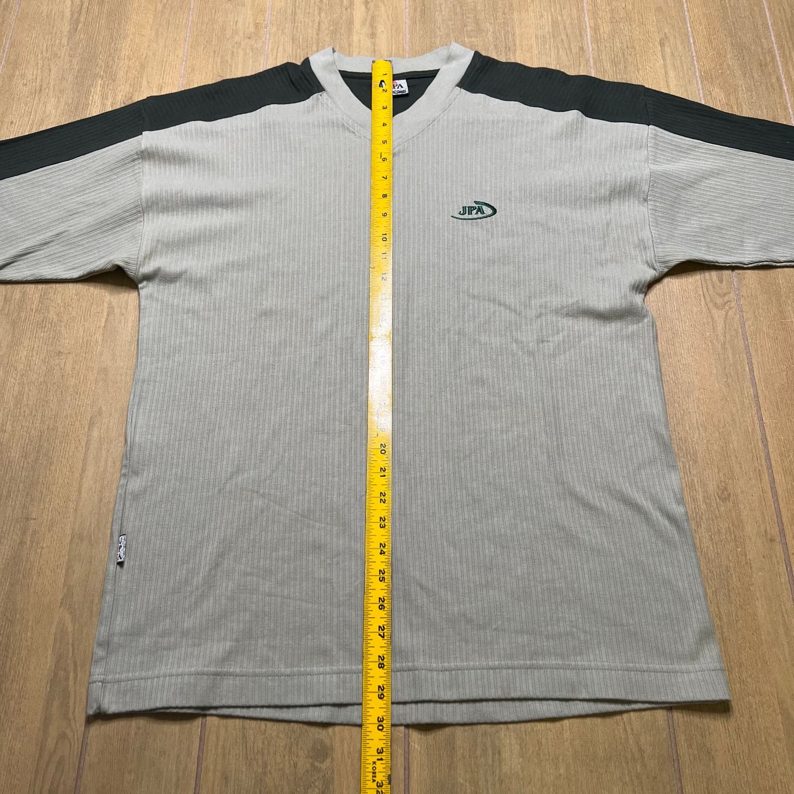 Vintage Vintage Y2K JPA Ribbed Shirt Mens Large Soccer Style Tee Size US L / EU 52-54 / 3 - 5 Thumbnail