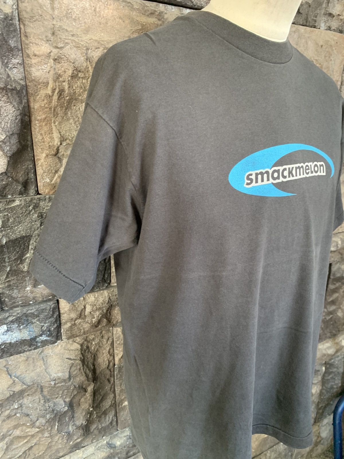 Band Tees Vintage 90s Smackmelon Blue Hour Indie Rock Band T shirt Size US L / EU 52-54 / 3 - 4 Thumbnail