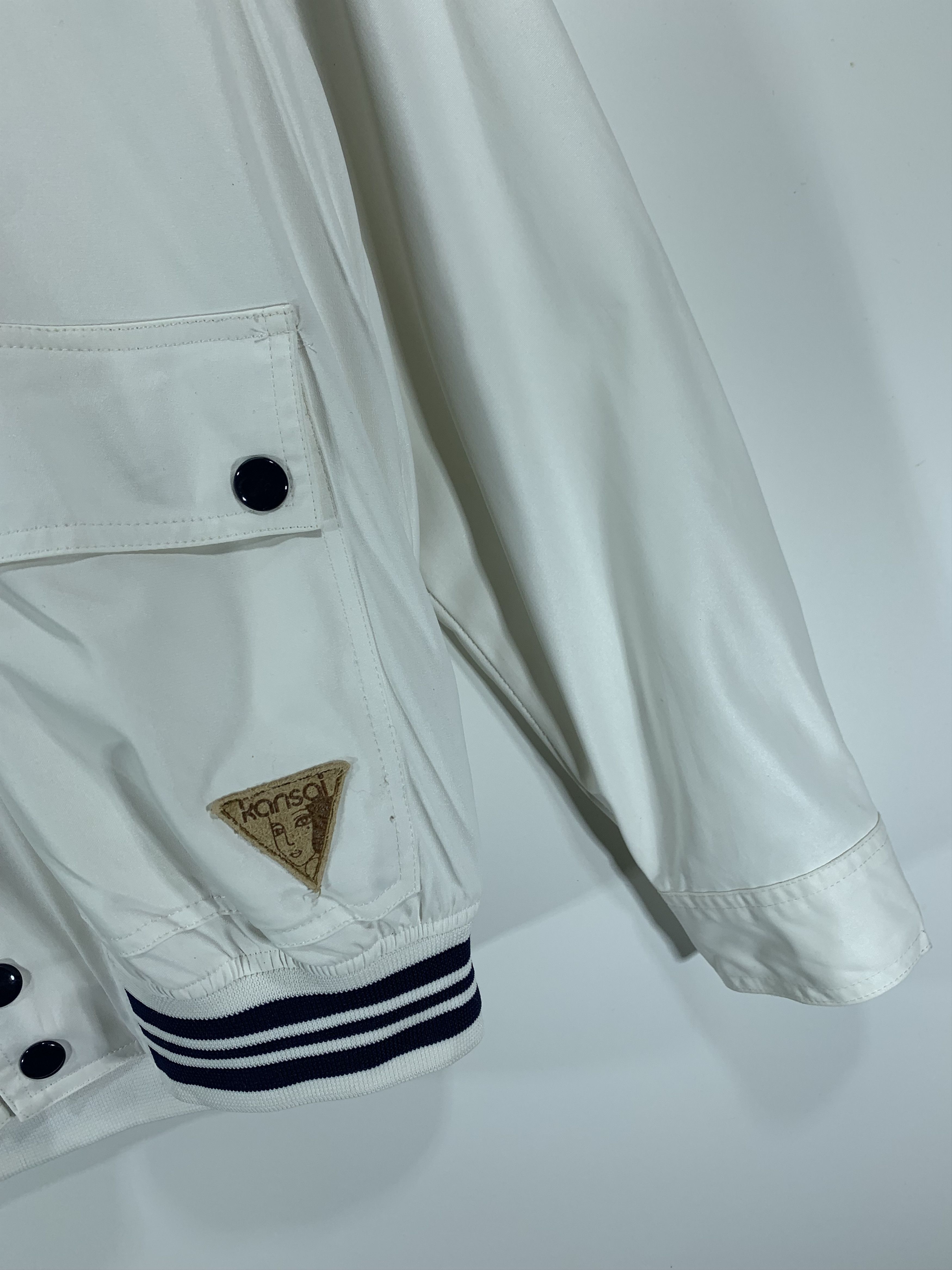 Designer × Kansai Yamamoto × Vintage Vintage Kansai Yamamoto Eye Uniform Bomber Jacket Size US S / EU 44-46 / 1 - 2 Thumbnail