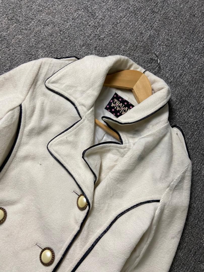 Japanese Brand Tralala Japanese Brand Double Breasted Anime Coat (185) Size M / US 6-8 / IT 42-44 - 9 Thumbnail
