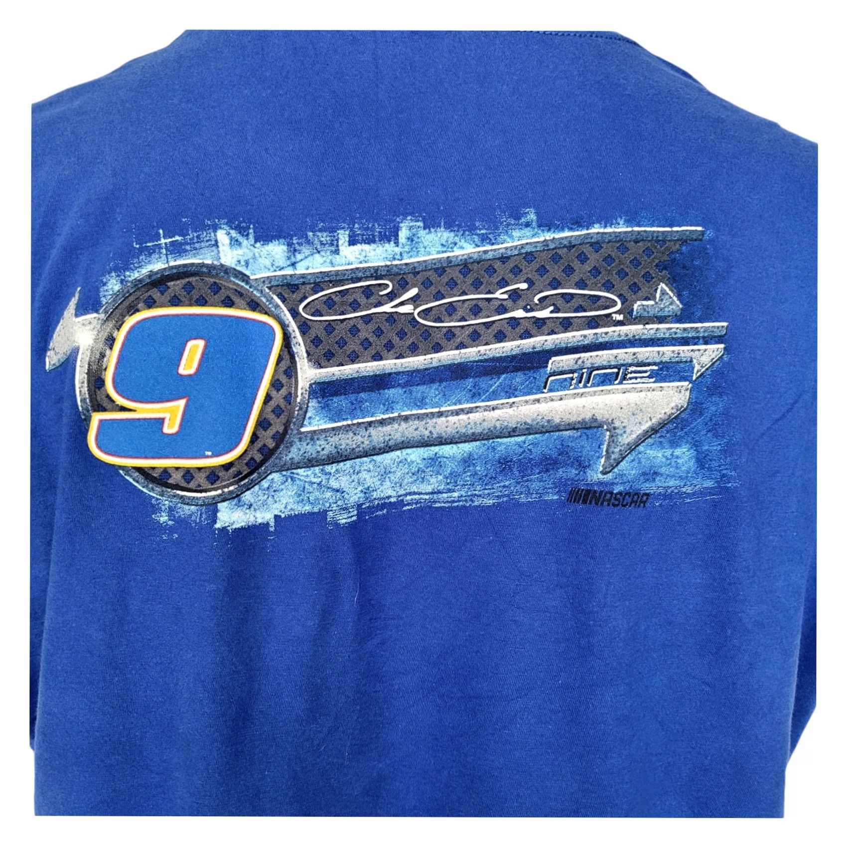 NASCAR VINTAGE Hendrick Motorsports Chase Elliott NAPA NASCAR Graphic T-Shirt 2XL Blue 100% Cotton Graphic Print Crew Neck Short Sleeve Mens Size US XXL / EU 58 / 5 - 6 Thumbnail