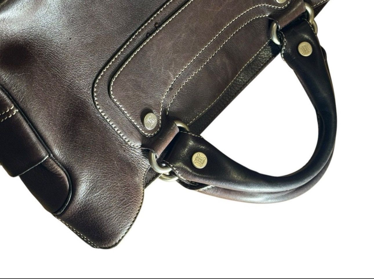 Celine Celine Boogie Bag Brown Calfskin Leather mint condition Size ONE SIZE - 5 Thumbnail